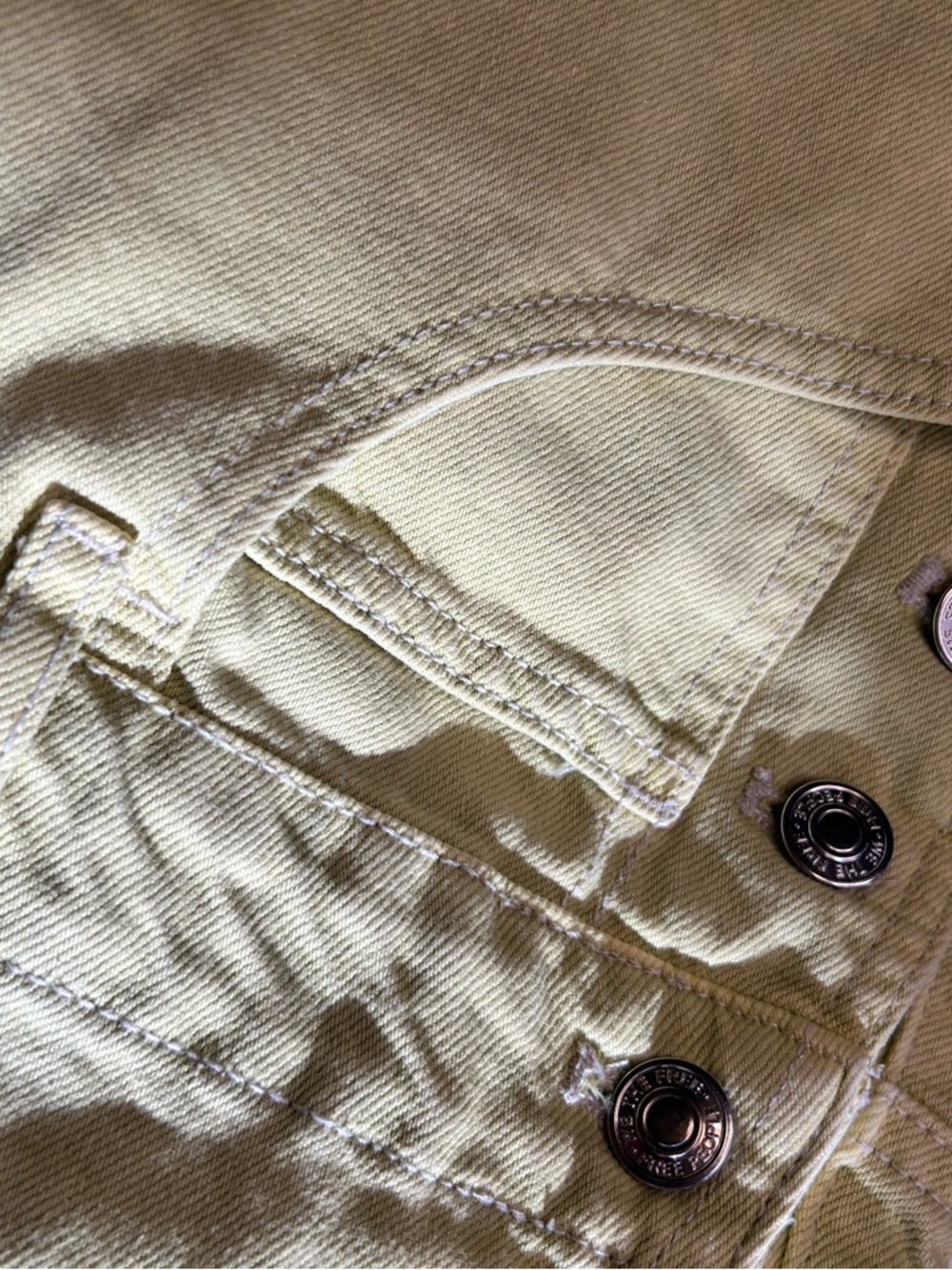 We The Free Ziggy Shortalls Chartreuse - Picture 7 of 10